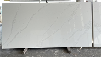 Staturio White Calacatta Quartz Slabs