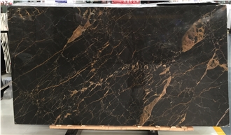 Dior Black Marble Slabs For Interior Projects