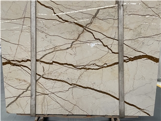 Hot Sale Cream Rose Marble Slabs,Sofitel Gold Marble Slab