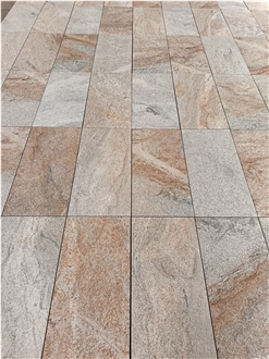 Imperial Gold Granite For Interior Flooring Tiles