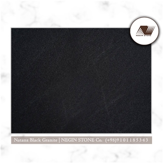 Isfahan Natanz Black Granite Tiles