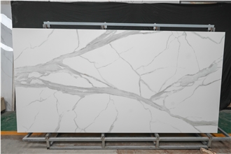 1600X3200x12mm SUPER SNOW WHITE Sintered Stone Slabs