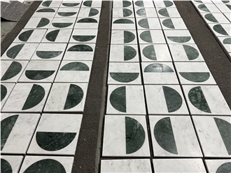 Classic Mosaic Pattern Design Natural Marble