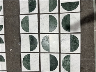 Classic Mosaic Pattern Design Natural Marble