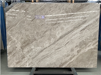 Luna Grey Marble Slabs