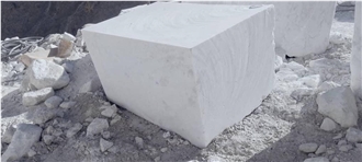 Afghan White Cloud Herat Marble Rough Block