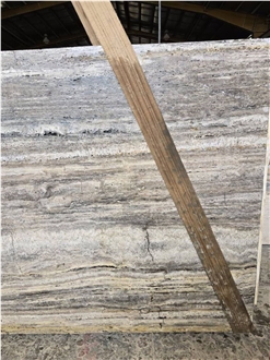 Dark Travertine Silver Takab Persian  Rough Rock Blocks