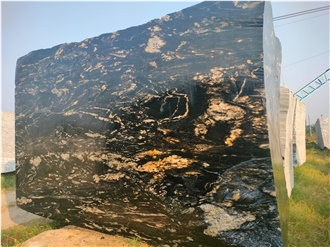 Titanium Gold Granite Blocks