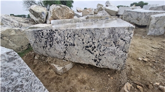 White Alaska Granite Blocks