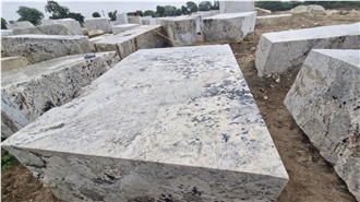 White Alaska Granite Blocks
