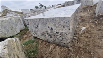 White Alaska Granite Blocks