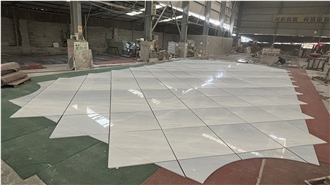 Polished Azul Cielo Marble  Floor Tile For Project