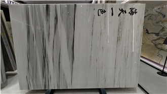 Bianco Maya Marble Polished 2CM Slabs, Wall Tiles