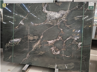 Isola Verde Marble Slabs For Kitchen Countertops