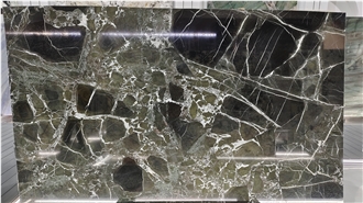 Verde Levanto Marble Slabs For Wall Decor