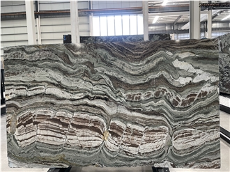 Italy Rosso Luana Marble Slab For Interior Wall Tiles