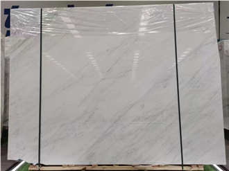 Polished Oriental White Marble Slabs