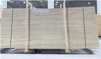 Travertino Romano Bianco  Travertine Slabs
