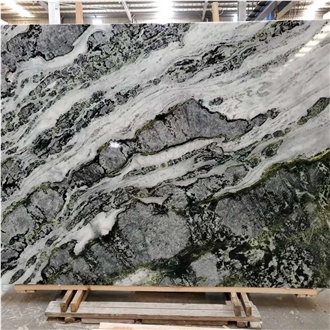 Cedar Snow Green Marble Slabs