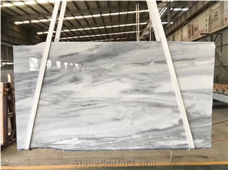 Greece Seas Clouds White Marble Polished Wall Tiles