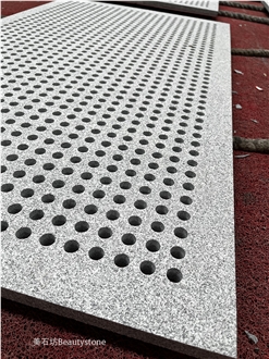 Circular Drain Hole Granite Rain Drainage Pavers