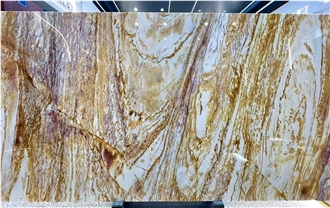 Brazil Calacatta Macaubas Quartzite Slabs