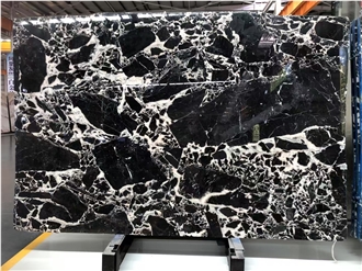 Calacatta Black Marble Slabs