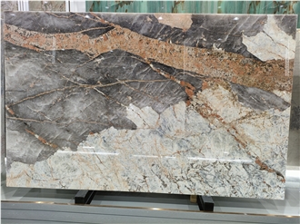 Multicolor Natural Stone Granite Slabs