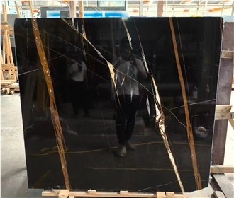 Sahara Noir Marble Book Match Slabs