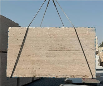 Light Beige Travertine Blocks