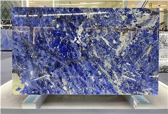 Bolivian Blue Sodalite Granite Slabs