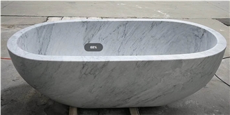 White Marble Bathtub  158*78*52Cm