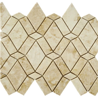 Cappucino Marble Mosaic Pattern MP-CC-MD  Mosaic Tiles