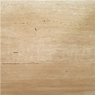 Classic Vein Cut Resin Filled Travertine Slab