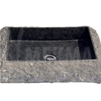 Dark Grey Marble Farmer Sink 105