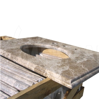Emperador Marble Bathroom Countertops
