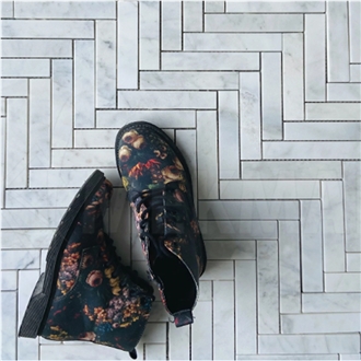 Herringbone Model Marble Mosaic Mp-W-H315 Mosaic Tiles