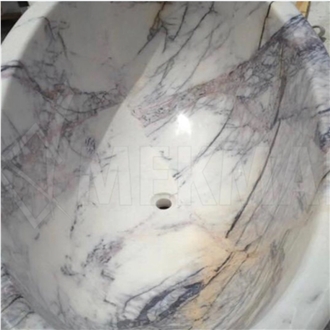 Lilac Marble Bathtub MODEL 101