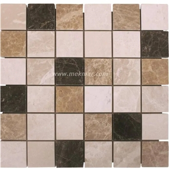 Marble Mosaic Mp-M3-44  Mosaic Tiles