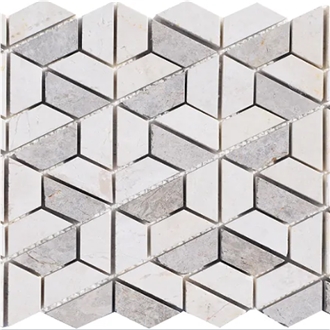 Marble & Travertine Mosaic Dp-Ws-Hhx44  Mosaic Tiles