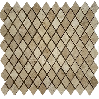 Noce Walnut Travertine Mosaic TT-B-D22 Mosaic Tiles