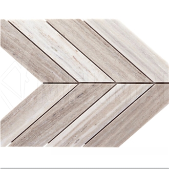 Palisandro Marble Chevron Mosaic MP-PS-C27  Mosaic Tiles