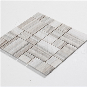 Palisandro Marble Mosaic Pattern MP-PS-RP Mosaic Tiles
