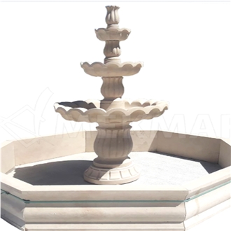 TRAVERTINE FOUNTAIN OSLO