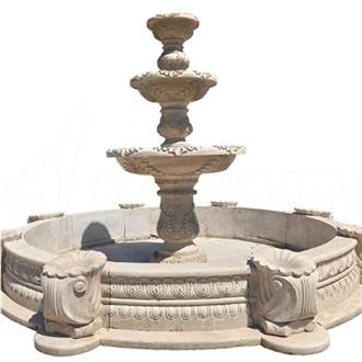 Travertine Fountain Rome