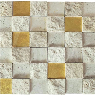 Travertine Mosaic Tv-Cy-V44  Mosaic Tiles