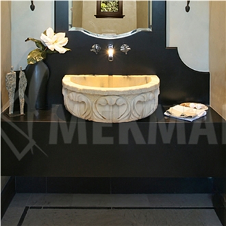 Vessel Sink Model 108 Travertine