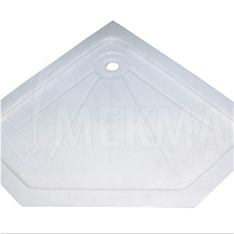 White Marble Shower Tray Model 66