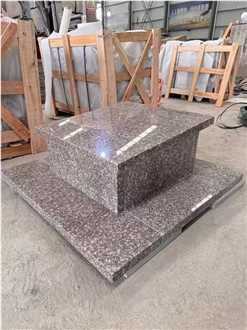 High Quality Solemn China G664 Granite Gravestone