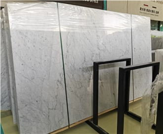 Hot Sale Carrara White Marble Slabs With High Quality